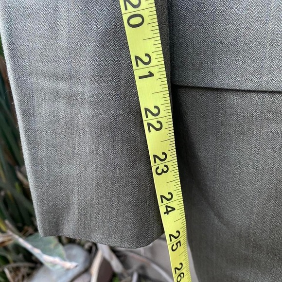 Vintage Burberrys' men's suit blazer 38 38x36x32 M gray 100% pure wool - Picture 4 of 8